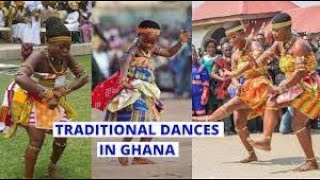 These are 10 unique traditional dances in Ghana [upl. by Eseilanna]