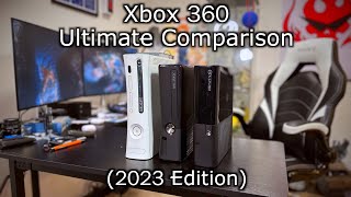 Xbox 360 Ultimate Comparison 2023 Edition [upl. by Dlarrej]