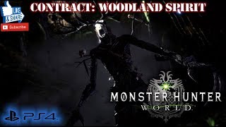 MHW Ancient Leshen  Contract Woodland Spirit quotsessionquot [upl. by Siver]