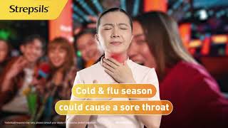 Relieve sore throat with Strepsils [upl. by Marci623]