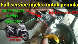 BEAT DELUXE BREBET pake injektor vario  Sudah service full tetap saja brebet ternyata ⁉️ [upl. by Airelav]