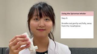 Asthma Inhalers How to Use A Spiromax [upl. by Tletski675]