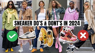 NEW Sneaker Trends To Love  Fashion Trends 2024 [upl. by Dutchman159]