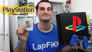 PS4 Hard Drive Replacement  How To Upload the PlayStation System Software [upl. by Suivatra]