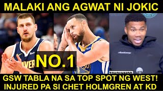 GSW Tabla Ulit sa No1  Jokic MILYA ang AGAWAT sa MVP  Giannis NATAWA sa INSULTO ni Brown [upl. by Lleral]