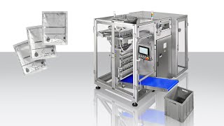 Omag sachet packaging machine modC3 for granular products [upl. by Ahtram816]