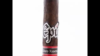 Cigar Review Epic Maduro Lancero [upl. by Nailimixam413]