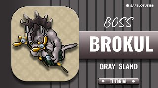 BROKUL  TIBIA  BOSS  MS  GRAY ISLAND ⚔️ [upl. by Skippy]