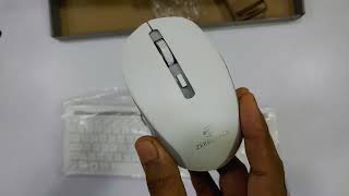 Zebronics wireless Bluetooth Keyboard and mouse Companion 500 [upl. by Mohkos303]