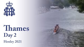 Vesta RC A v Lea RC  Thames  Henley 2021 Day 2 [upl. by Arabelle]