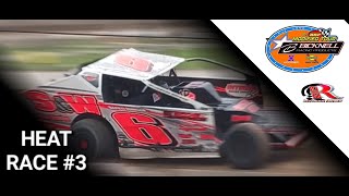 BRP Big Block Modified Tour Ransomville Speedway Heat Race 3 62824 [upl. by Amein]