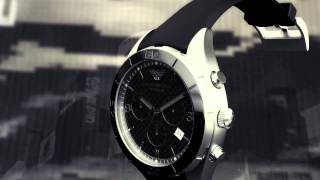 Emporio Armani  quotTitaniumquot Watch Collection [upl. by Yeltnerb]