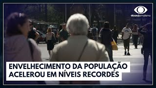 Censo 2022 revela envelhecimento recorde no Brasil  Jornal da Noite [upl. by Vinson]