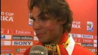 Rafa interview after Spains World Cup Victory [upl. by Berman]