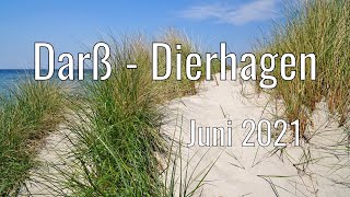 Ein Wochenende auf dem Darß  Juni 2021 Dierhagen Weststrand bei Born Prerow  einfachnurreisende [upl. by Haida]