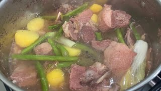 Nilagang Baka  Beef Nilaga  Rainy Days Ulam Idea [upl. by Eiloj270]