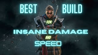 AC Valhalla  Best build for insane damage and speed   Dual spear build [upl. by Ainattirb]