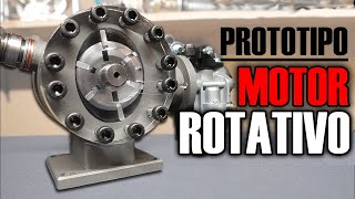 Hice un Prototipo del Motor Rotativo de Paletas [upl. by Ashby]