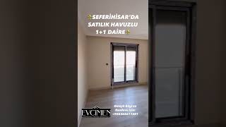 SEFERİHİSAR’DA SATILIK HAVUZLU 11 ASANSÖRLÜ DAİRE seferihisar satılık gayrimenkul [upl. by Johna]