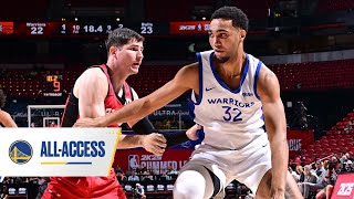 Warriors AllAccess  Golden State Warriors at Las Vegas Summer League 2024 [upl. by Teerprah485]