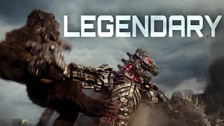 Godzilla and Kong vs Mechagodzilla  Final Battle  Legendary Music Video [upl. by Zeena]