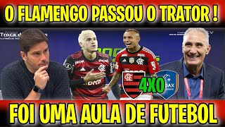 IMPRENSA ABISMADA quot O MENGÃO PASSOU O TRAT0R NA ESTREÍA DO CARIOCA FLAMENGO 4X0 AUDAX RJ [upl. by Wieren]