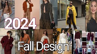 2024 Fall Fashion Color Trends YouNEED 2024 Fall Fashion Trends whatstyles to wear this season [upl. by Ennayk]