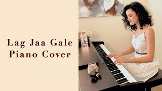 Shubhashree  Lag Jaa Gale  Piano Cover [upl. by Dodd746]