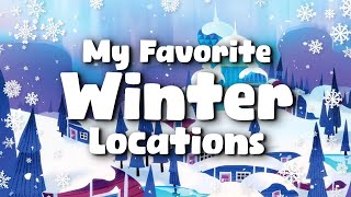 My Favorite Winter Locations in Nintendo Games [upl. by Gregrory]