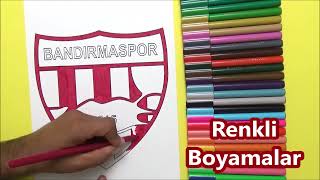 Bandırmaspor Logo Boyama [upl. by Eiahpets]