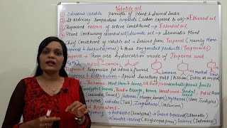 Class 60  Volatile Oil Part 01  Introduction of Volatile Oils Occurence amp Distribution [upl. by Hawken]
