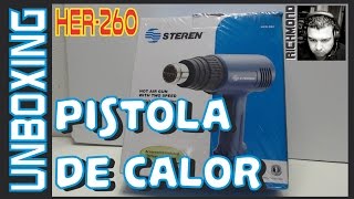 Unboxing Pistola de calor Steren HER260  Review [upl. by Imoan]