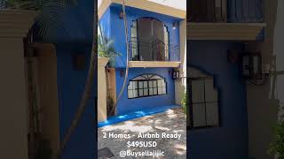 Ajijic Mexico  Lake Chapala 2 Homes  Both 2 bed2bath Pool Ready for Airbnb 495USD [upl. by Kcaj]