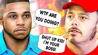 Undercover Boss CAUGHT employee who is mega RUDE [upl. by Sension]