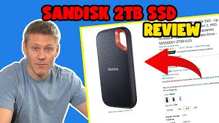 SanDisk 2TB Extreme Portable SSD  Honest Review [upl. by Nallac]