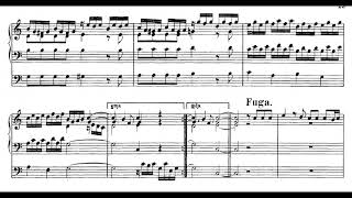 Bach  Prelude and Fugue in C major BWV 553 [upl. by Shara]