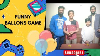 Unbelievable Balloon Games ChallengeFunny challengelWin surprise gamelFamily game challengefunny [upl. by Ahsital]