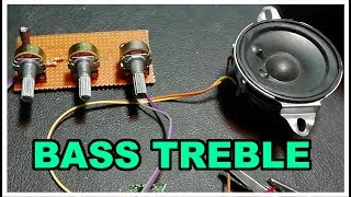 How to make base treble control circuit [upl. by Evannia]