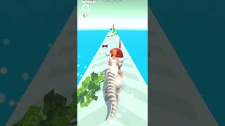 Build a Queen Gameplay  Level 104 Christmas Dino 🎄iosgamingshorts [upl. by Kara461]