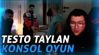 EFE UYGAÇ TESTO TAYLAN KONSOL OYUN EV ZİYARETİ İZLİYOR [upl. by Eifos]