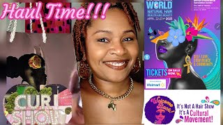 🌞2023 Taliah Waajid World Natural Hair Show🌞HAULNatural Hair Products Body Care and More [upl. by Silvia301]