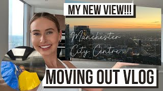 MANCHESTER MOVING VLOG 2023  aesthetically in home [upl. by Arret]