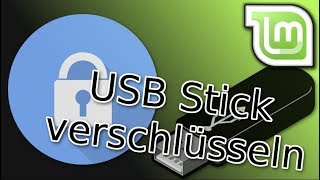 Deinen USBStick verschlüsseln  Linux LUKS [upl. by Anilatak119]