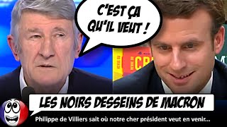 Les propos TROUBLANTS de Philippe de Villiers sur lavenir de Macron [upl. by Kiyohara]