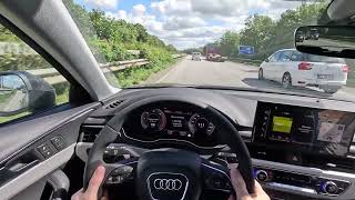 Audi A4 Avant  2022  40 TDI  204 PS  Test Drive [upl. by Neitsirk156]