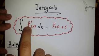 Integrals  Rules 1234  Part 1 [upl. by Zoba]