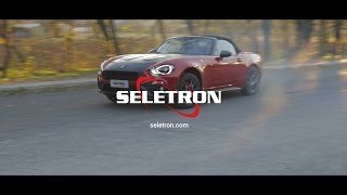 Abarth 124 Spider powered by Seletron Performance Chip [upl. by Valdis905]