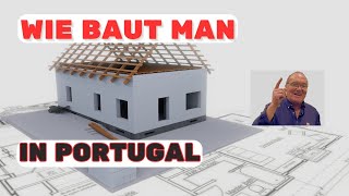 Hausbau in Portugal [upl. by Ahsieat]