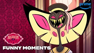 Funny Moments in Hell  Hazbin Hotel  Prime Video [upl. by Sitruc388]