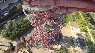 Abseiling the ArcelorMittal Orbit at the Queen Elizabeth Olympic Park [upl. by Steinway]